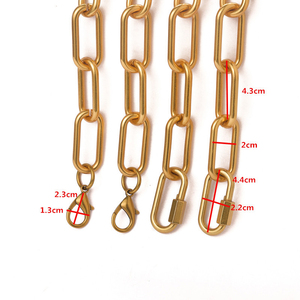 โซ่ทองวินเทจอัลลอยสุดหรูสำหรับสายสะพายกระเป๋า - Product Image 2