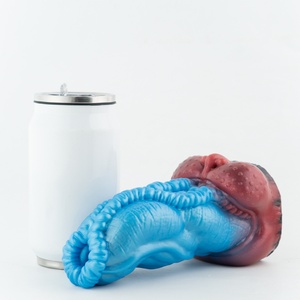 Real Animal Silicone Textured Men's Sex Toy <b>Masturbator</b> Adult Products for Male Masturbation - Product Image 2