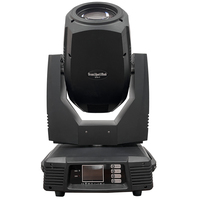 QSE Lighting 380W 20R Beam RGBW LED Wash 3-en-1 Moving Head Light Ra80 Aluminium DMX512 Contrôle Dimmable pour Clubs de Nuit et Soirées DJ