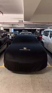 Custom <strong>Porsche</strong> Logo Special Car Cover High Elastic Soft Fabric Anti-UV Dustproof Cover for <strong>Porsche</strong> 993 <strong>Carrera</strong> 4S <strong>Turbo</strong> GT2 RS - Product Image 2