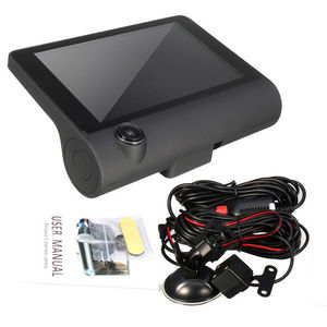 Caméra HD plein écran 1080p, <span class=keywords><strong>dashcam</strong></span> et bonne vision nocturne, enregistreur vidéo de voiture avec 3 objectifs, enregistrement vidéo avant, intérieur et arrière - Product Image 5