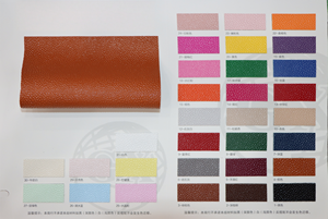 Pola kaviar berkilau kulit ikan pari kulit sintetis buatan <span class=keywords><strong>PVC</strong></span> kulit tiruan untuk tas dompet - Product Image 5