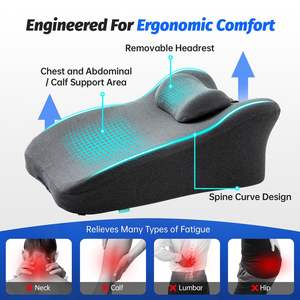 अल्ट्रा सॉफ्ट मेमोरी फोम पीपी कपास पढ़ने तकिया कार्यालय सोफे बिस्तर के किनारे कुशन बैकरेस्ट बैक - Product Image 5