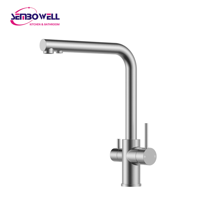 Acciaio inox spazzolato