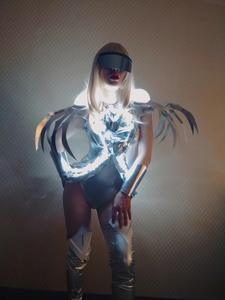 Costume de danse pour adolescentes et filles, tenue de spectacle musical à LED, pour adolescentes et enfants, nouvelle collection 2022 - Product Image 2