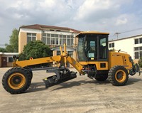 Nouvelle niveleuse routière GR100 haute performance de 7 tonnes et 100 ch, équipée d'un ripper à trois dents, vente directe d'usine.