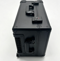 Étui de rangement pour cartes gradées avec roulettes, serrure TSA, étui trolley pour cartes avec 5 emplacements, organisateur en mousse pour cartes de sport PSA BGS