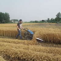 Machine de coupe d'alfalfa, petite moissonneuse de riz, récolteuse de blé, maïs, soja, faucheuse de trèfle, coupe-herbe pour tracteur, tondeuse à piment et trèfle