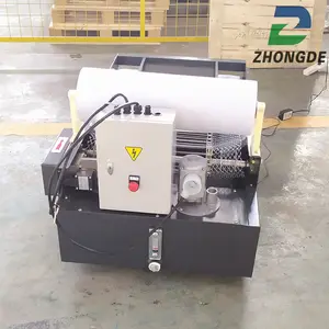 Máquina de esmerilhamento magnética, filtro de papel de rolo