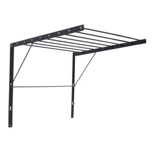 Oferta Especial: Tendedero de Acero Inoxidable de Una Sola Capa Montado en Pared para Baño y Sala de Estar, Ajustable y Plegable para Platos y Ropa - Product Image 2