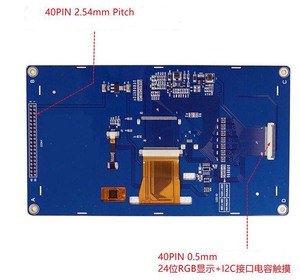 Giao Diện RGB 50 Pin <span class=keywords><strong>TTL</strong></span> Với Bảng Điều Khiển Cảm Ứng Điện Dung <span class=keywords><strong>7</strong></span> <span class=keywords><strong>Inch</strong></span> 1024X600 IPS TFT <span class=keywords><strong>LCD</strong></span> Display Module <span class=keywords><strong>7</strong></span> <span class=keywords><strong>Inch</strong></span> Góc Nhìn Miễn Phí - Product Image 4