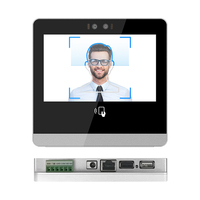 Vente en gros de petit écran tactile de 5 pouces Moniteur à écran tactile Android à montage mural avec alimentation Poe