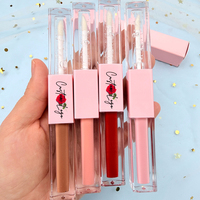 Brillo Labial Vegano con Sabor, Etiqueta Privada, Efecto Diamante que Cambia de Color, Voluminizador de Labios, Brillo Labial Hidratante con Acabado Brillante