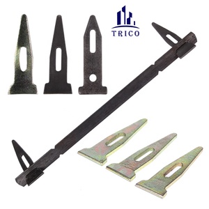Bán buôn Euro hình thức ván khuôn phần cứng tường quan hệ phẳng Tie <span class=keywords><strong>Wedge</strong></span> <span class=keywords><strong>Pin</strong></span> 79mm/75mm mạ kẽm hoặc đen - Product Image 5