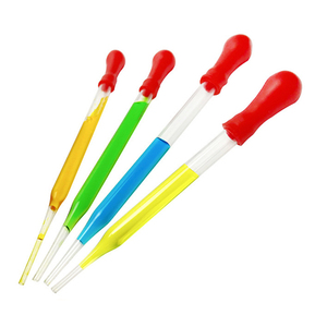 Pipettes compte-gouttes en verre épais pour laboratoire, pipettes compte-gouttes pour usage scientifique - Product Image 2