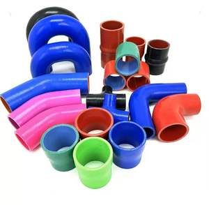 Tuyau <span class=keywords><strong>de</strong></span> moteur résistant aux hautes/basses températures, tuyau d'admission turbocompressé, résistance au vieillissement, tuyau en silicone à 45/90/135/180 degrés - Product Image 1