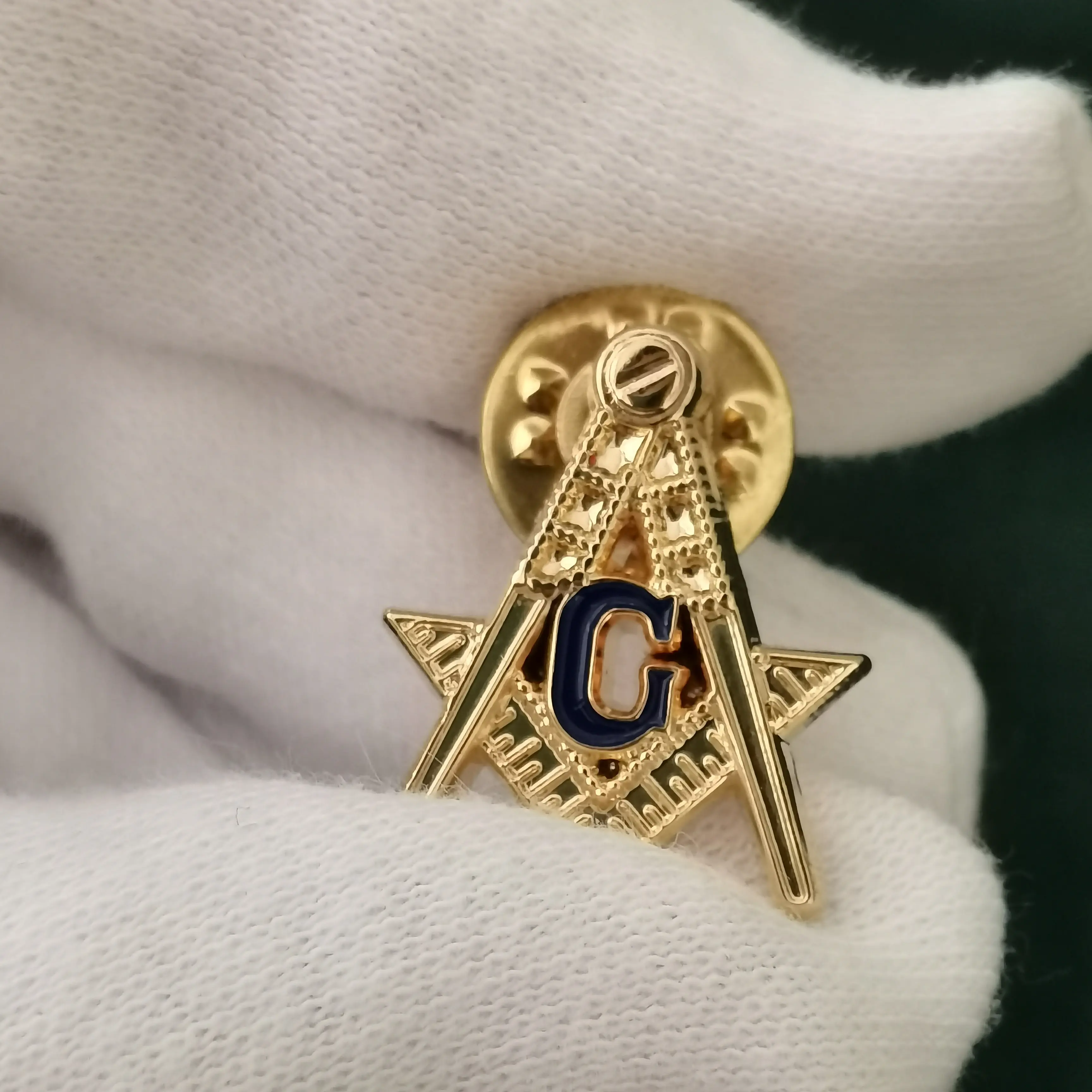 Hot sale high quality factory price masonic metal logo design custom enamel pin crafts lapel pin