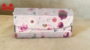 Bolso de Mano de Madera Hecho a Mano con Estampado Floral, Bolso Bandolera de Hombro, Bolso de Madera Flexible con Corte Láser para Mujer - Product Image 4