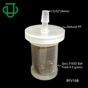 PP Plastic Bottom Barbed <b>Filter</b> with SUS316 <b>Filter</b> Screen & Steel Ball <b>Filter</b> Premium Quality Product - Product Image 4