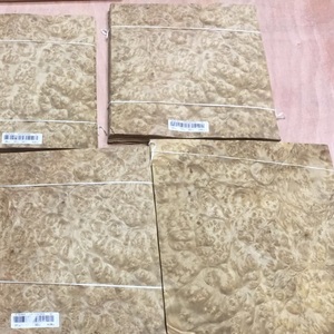Chapa de Madera de Madroño Dorado de Alta Calidad y Ecológica, Marca Lingfeng, para Exteriores, 0.5mm, Textura Natural Suave, Diseño Moderno para Muebles - Product Image 3