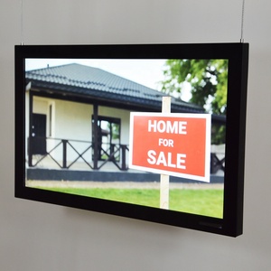 Affichage numérique commercial à écran tactile couleur avec cadre en alliage d'aluminium pour la publicité animée en libre-service et les vidéos des agents immobiliers - Product Image 2