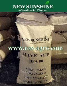 Ácido fúlvico Soluble en agua Ácido fúlvico 95% Suplemento en polvo Fertilizante Ácido fúlvico - Product Image 2