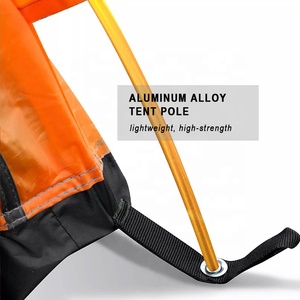 Tente de camping et de randonnée INature en polyester durable, une chambre, double couche, trois saisons, pour 1 personne, ultra légère - Product Image 3