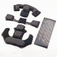 Casque tactique rapide Eva mousse Portable protéger l'équipement Kits de rembourrage en coton