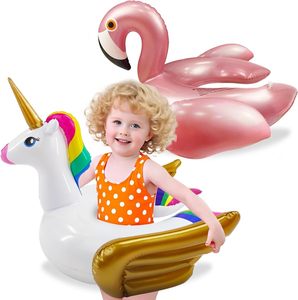 Flotador Inflable de PVC para Piscina, Flamenco y Unicornio, para Niños - Product Image 1