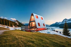 Maison capsule moderne en forme <span class=keywords><strong>de</strong></span> A avec vue sur <span class=keywords><strong>l</strong></span>'océan pour séjour en bord <span class=keywords><strong>de</strong></span> mer - Product Image 2