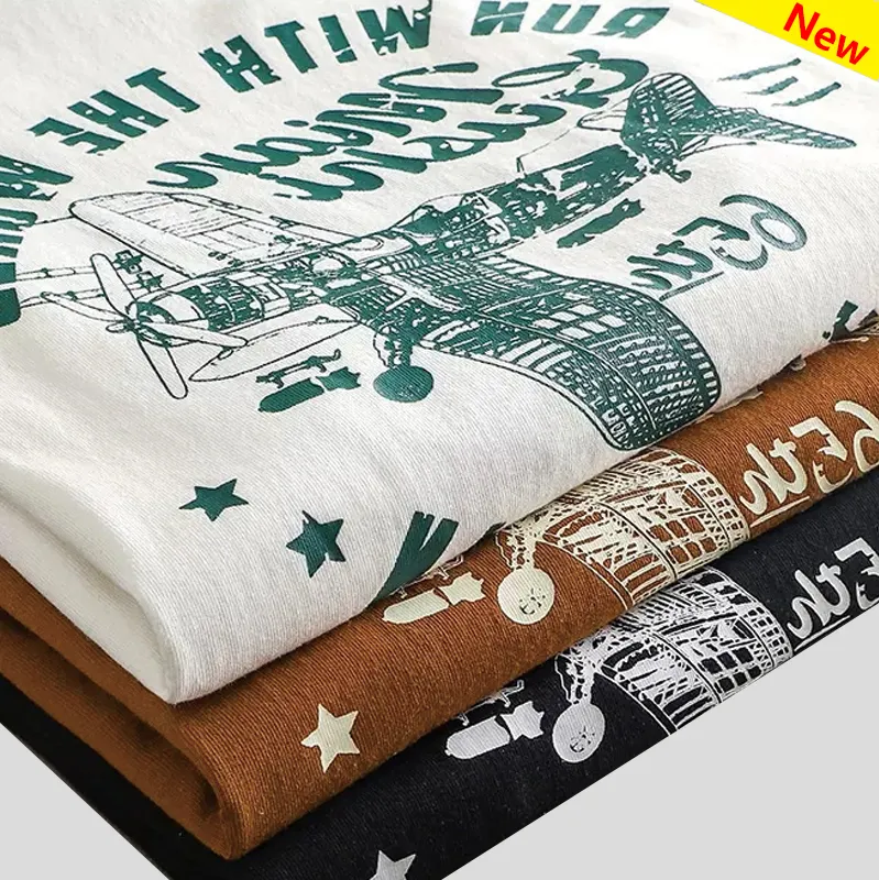t-shirts wholesale manufacturer 180 gsm screen print tshirt oem printed t shirts for men