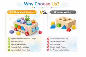 Blocchi Colorati Impilabili <span class=keywords><strong>Scatola</strong></span> dell'Intelligenza Giocattoli in Legno <span class=keywords><strong>Montessori</strong></span> per Bambini STEM Educazione Sensoriale Precoce <span class=keywords><strong>Scatola</strong></span> di Giocattoli Educativi - Product Image 4