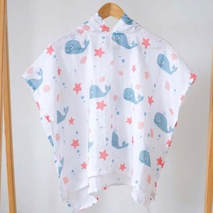 Poncho à capuche en mousseline <span class=keywords><strong>de</strong></span> coton biologique <span class=keywords><strong>Serviette</strong></span> <span class=keywords><strong>de</strong></span> bain douce et écologique pour bébé pour enfants - Product Image 3