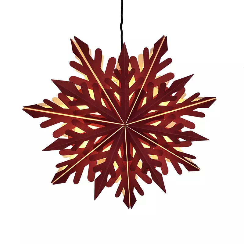 Горячая Распродажа, бумажные фонари со снежинками, подвесной светильник, бумажный абажур для украшения дома