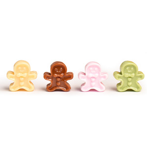 YQT Omino di Pan di Zenzero in Resina Plastica, Accessori Fai-da-Te, Miniature per Cucina, Decorazioni Natalizie Creative - Product Image 5