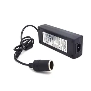 DC אספקת חשמל 12v 10a 220V כדי 12 וולט מחשב נייד כוח מתאמים עם מצית ac מתאם עבור רכב מקרר