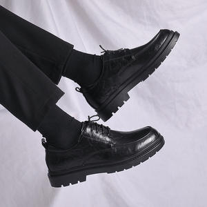 QLFashion main-saisir plate-forme chaussures à la mode robe britannique affaires hommes marié mariage Derby hommes - Product Image 2