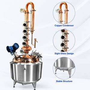 Equipo de Destilación de <span class=keywords><strong>Alcohol</strong></span> Continuo para el Hogar, de Acero Inoxidable/Cobre, para Etanol, 250L, 380L, 450L, 550L, 680L - Product Image 3