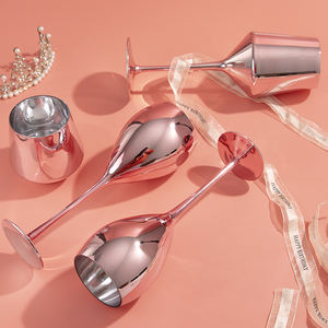 Бокалы с покрытием из розового золота - Product Image 5