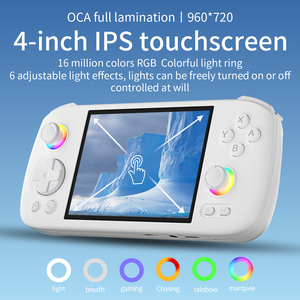 Console de jeu vidéo portable rétro ANBERNIC RG406H avec écran tactile IPS de 4 pouces, joystick 3D Hall couleur, 128 Go, Android 13 - Product Image 4