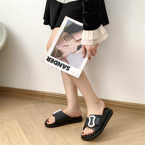 Collezione Estiva: <span class=keywords><strong>Sandali</strong></span> Piatti Antiscivolo in <span class=keywords><strong>Argento</strong></span> con Logo Personalizzato per Donna, Soletta in PVC Traspirante, Piattaforma per Ciabatte, Dropshipping - Product Image 6