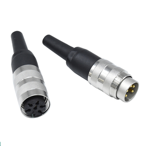 Conector M16 J09 2 4 5 8 10 12 Cable de soldadura de 14 pines Montaje en panel Enchufe macho hembra Enchufe industrial Conector impermeable - Product Image 4
