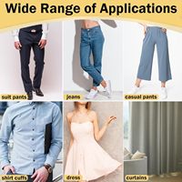 1 pouce * 1m Patch de pantalon auto-adhésif pour pantalon rapide sans couture Bande de tissu pour vêtements à ourlet adhésif pour pantalon de jean