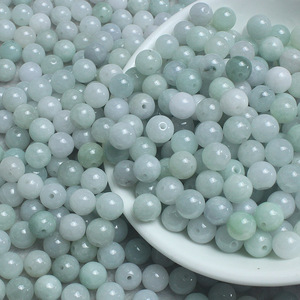 <span class=keywords><strong>Myanmar</strong></span> A marchandises 8mm glace cireuse sorte de perles de <span class=keywords><strong>jade</strong></span> DIY bijoux accessoires Sihui lâche en gros