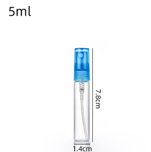 2ml 3ml 5ml <span class=keywords><strong>8ml</strong></span> 10ml mini bouteilles de parfum rechargeables en verre ambré transparent avec bouchon de pulvérisation doré pour parfum - Product Image 6