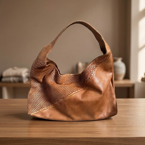 Bolsos Casuales de Primera Calidad Natural Crafts, Cierre de Cremallera, Duraderos, Ligeros, Impermeables, para Mujer, para Uso Diario, de la India - Product Image 1