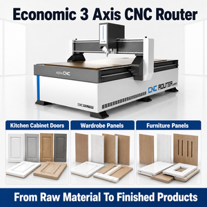 เครื่องแกะสลักไม้ซีเอ็นซี <span class=keywords><strong>Alpha</strong></span> Discount Wood Cnc Routers 3 แกน สำหรับไม้ MDF ไม้อัด อะคริลิก รุ่น 1325 สำหรับงานเฟอร์นิเจอร์แผ่น - Product Image 5