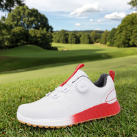 Chaussures de golf personnalisées imperméables et antidérapantes pour hommes et femmes, confortables, respirantes, amortissantes, baskets d'extérieur
