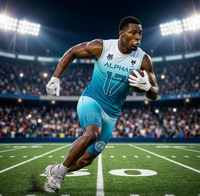 Uniformes de football 7 contre 7 pour jeunes, kits d'équipe entièrement sublimés, MOQ 10 pièces
