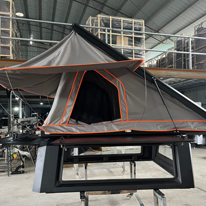 Tente <span class=keywords><strong>de</strong></span> toit rigide pour <span class=keywords><strong>camping</strong></span> en plein air, en aluminium, pop-up, pour camion 4x4, en aluminium et fibre <span class=keywords><strong>de</strong></span> verre - Product Image 4